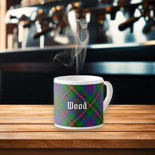 Clan Wood Tartan Espresso Cup