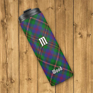 Clan Wood Tartan Thermal Tumbler