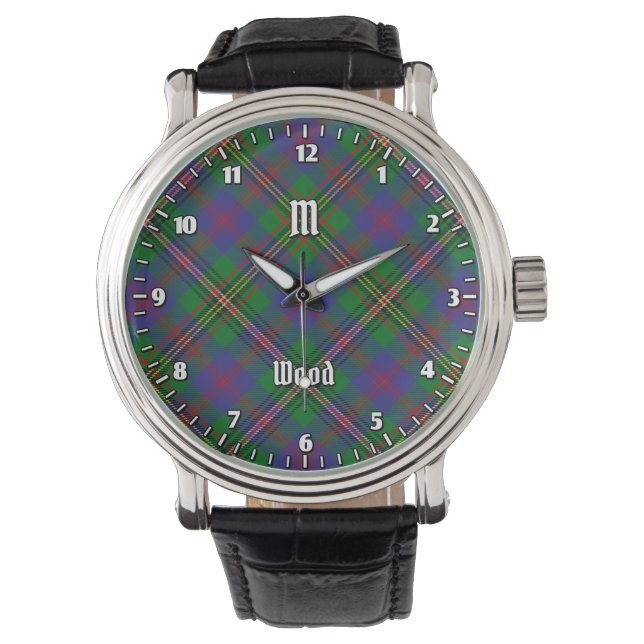 Clan Wood Tartan Watch (Front)