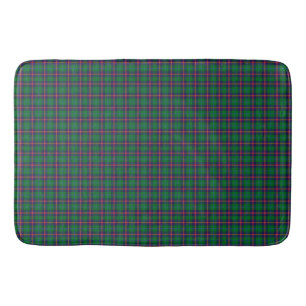 Clan Young Tartan Plaid  Bath Mat