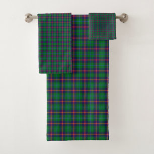 Clan Young Tartan Plaid Bath Towel Set