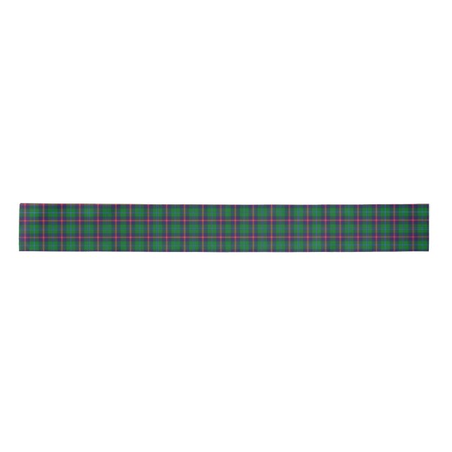 Clan Young Tartan Plaid   Satin Ribbon (Front)