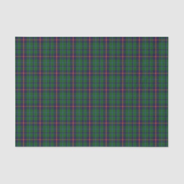 Clan Young Tartan Plaid Tissue Paper (Front)