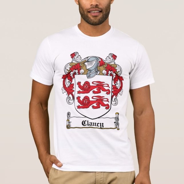 Clancy Family Crest T-Shirt (Front)