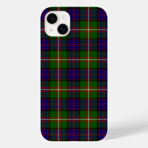 Clanranald tartan blue green plaid Case-Mate iPhone 14 plus case