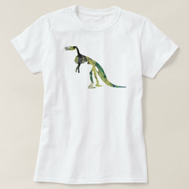 claosaurus skeleton T-Shirt (Design Front)