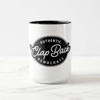 Clapback Democrats Logo Mug