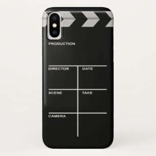 Clapboard cinema for action iPhone x case
