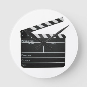 Clapboard Filmmaker Movie Clock