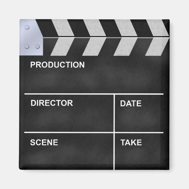 clapboard magnet (Front)