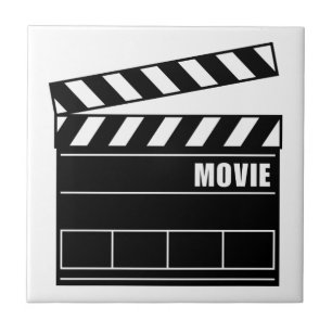 Clapper Board Ceramic Tile