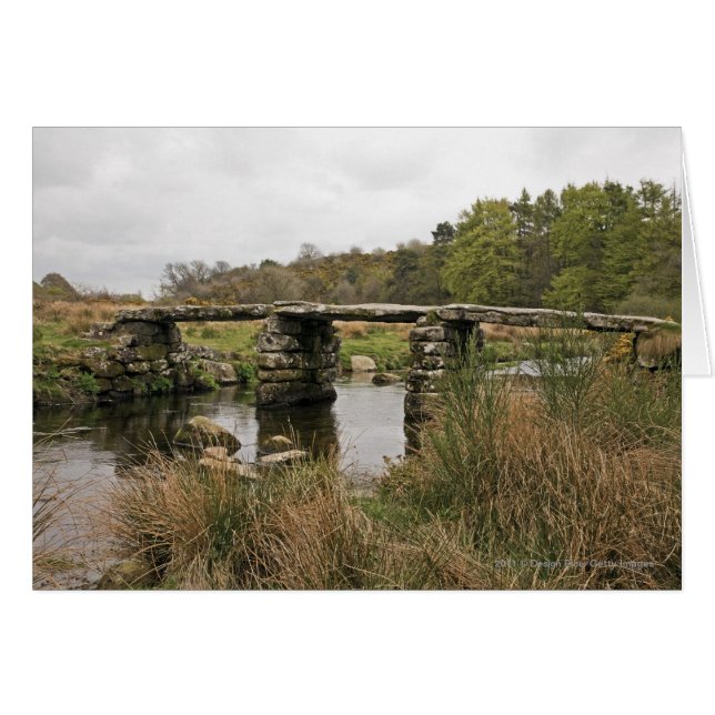 Clapper Bridge In Dartmoor National Park (Front Horizontal)