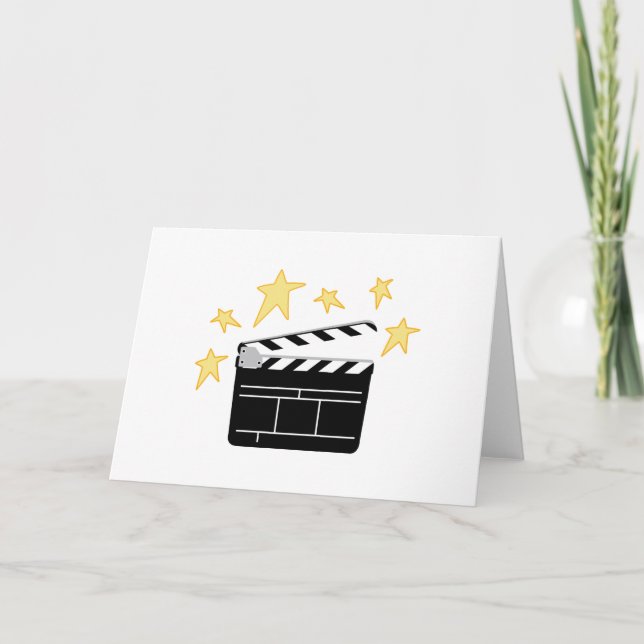 Clapperboard Card (Front)