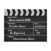clapperboard cinema