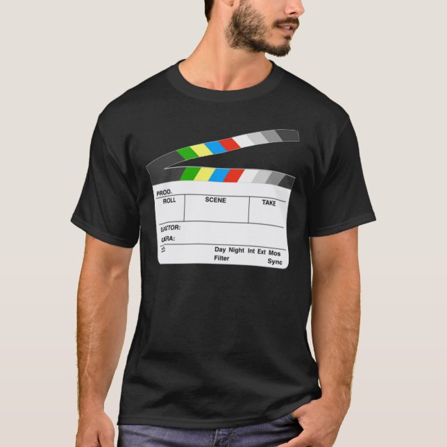 Clapperboard Classic T-Shirt (Front)