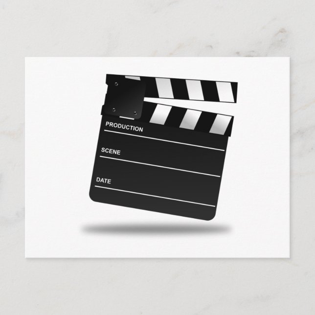 Clapperboard Postcard (Front)