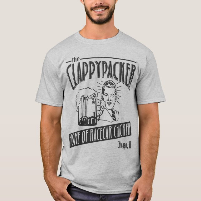 Clappypacker T-Shirt (Front)