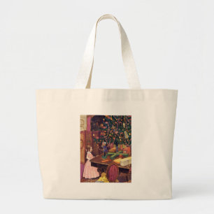 Clara and the Nutcracker Large Tote Bag