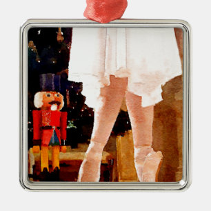 Clara and the Nutcracker Metal Tree Decoration