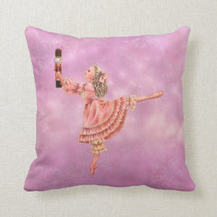 Clara and the Nutcracker Pillow