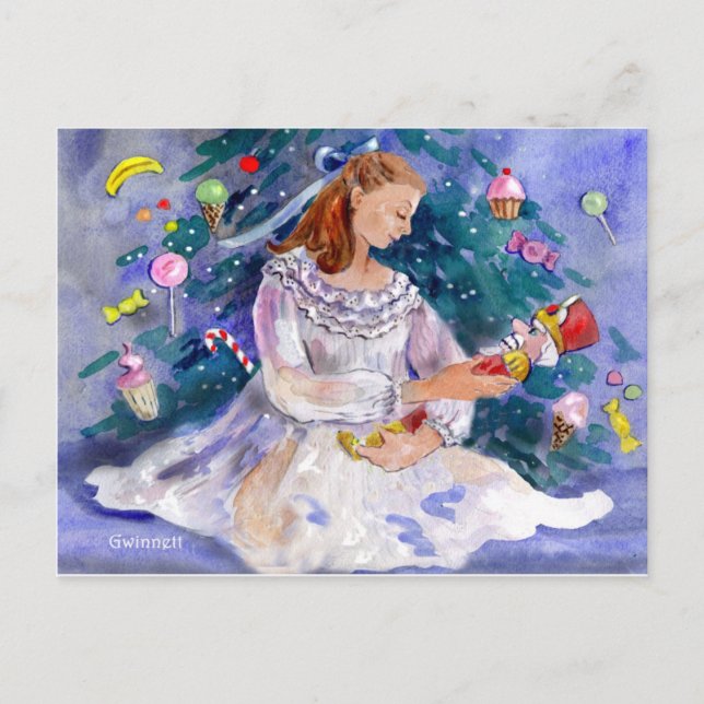 Clara and the Nutcracker Postcard (Front)