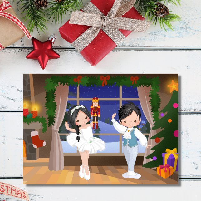 Clara and the Nutcracker Stahlbaum House Ballet Holiday Card (Creator Uploaded)