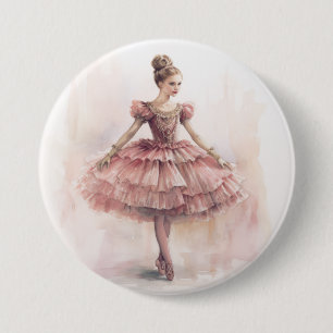 Clara (Blonde Hair) from The Nutcracker Ballet 7.5 Cm Round Badge