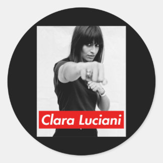 Clara Luciani - La grenade Classic Round Sticker