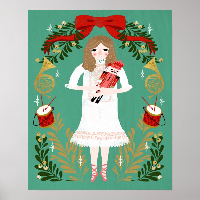 Clara Nutcracker Ballet Poster (Front)