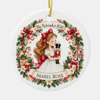 Clara Nutcracker Ornament | Personalised Ballet