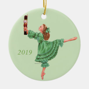Clara Ornament - Green Costume - Personalize