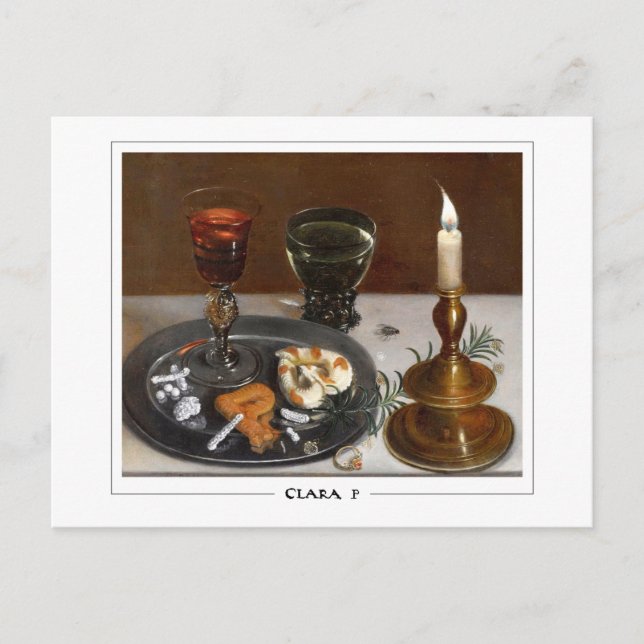 Clara Peeters #9 - Fine Art Postcard (Front)