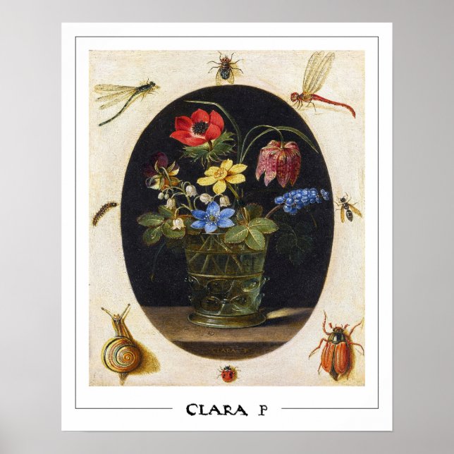 Clara Peeters Zedign Art Poster #7 (Front)