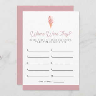 CLARA Reto Ice Cream Scooped Up Where Were They Invitation