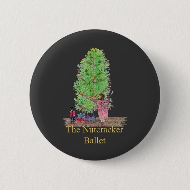 Clara & the Nutcracker Gifts 6 Cm Round Badge (Front)