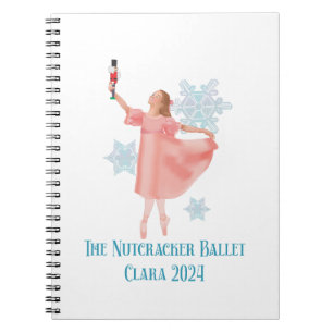 Clara with Nutcracker 2024 Notebook