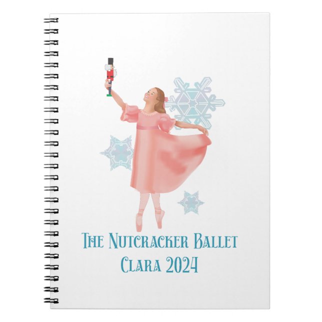 Clara with Nutcracker 2024 Notebook (Front)