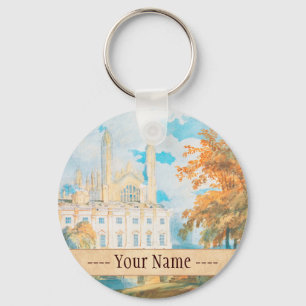 Clare Hall and King’s College Chapel, Cambridge, Key Ring