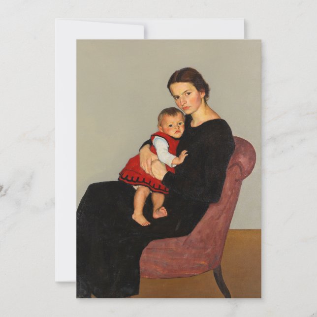 Cläre Maillard with Daughter | Willi Maillard (Front)