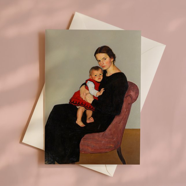 Cläre Maillard with Daughter | Willi Maillard Card (Creator Uploaded)