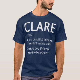 Clare Name Gift 175 T-Shirt