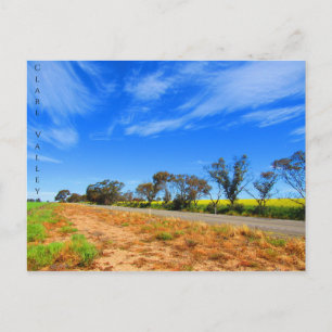 clare valley road trip postcard