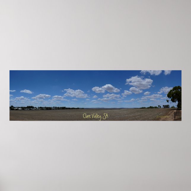 Clare Valley, SA Poster (Front)