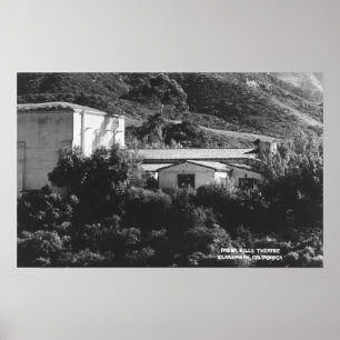 Claremont, California View of Padua Hills Theatr Poster