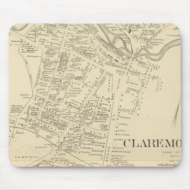 Claremont PO Mouse Pad (Front)