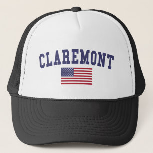 Claremont US Flag Trucker Hat