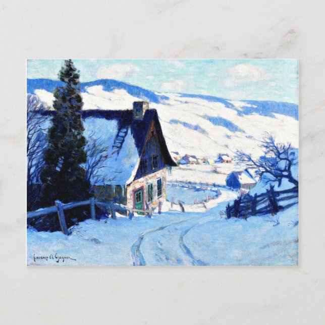 Clarence Gagnon - Farm Postcard (Front)