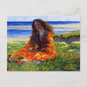 Clarence Gagnon , Katherine Holiday Postcard