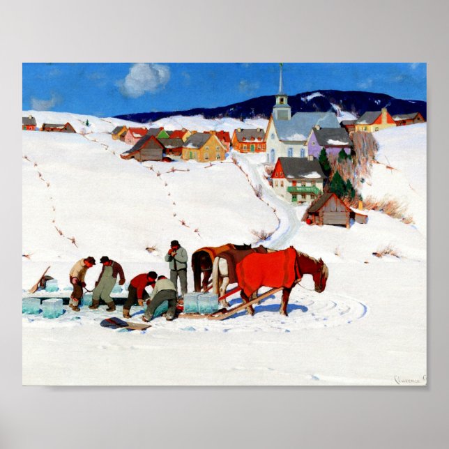 Clarence Gagnon - The Ice Harvest Poster (Front)