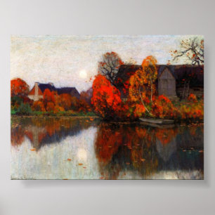 Clarence Gagnon -The Pond in October  Poster